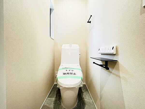 ほっと安らげるトイレ空間です。