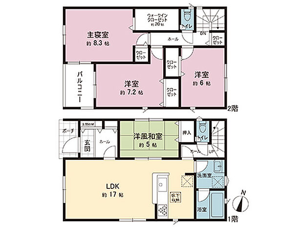 間取図です。図面と異なる場合は現況を優先させていただきます。