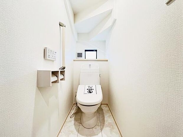 ほっと安らげるトイレ空間です。