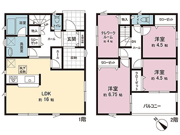 間取図です。図面と異なる場合は現況を優先させていただきます。