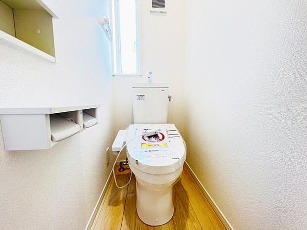 ほっと安らげるトイレ空間です。