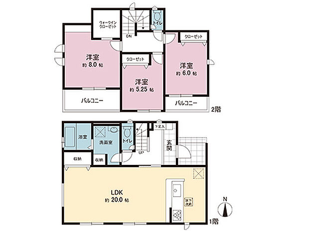間取図です。図面と異なる場合は現況を優先させていただきます。