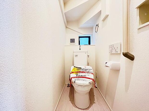 ほっと安らげるトイレ空間です。