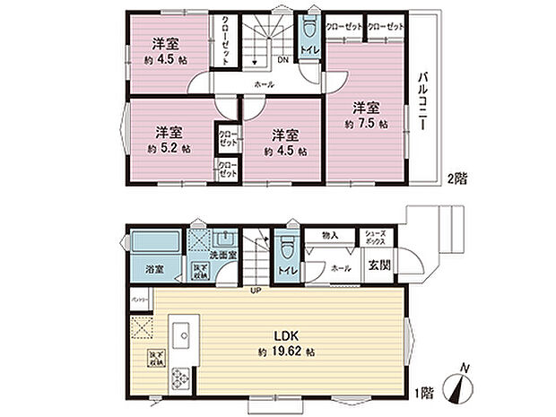 間取図です。図面と異なる場合は現況を優先させていただきます。