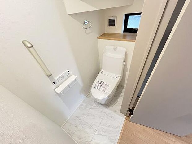 ほっと安らげるトイレ空間です。