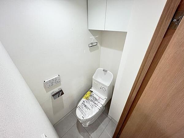 ほっと安らげるトイレ空間です。