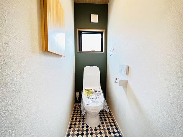 ほっと安らげるトイレ空間です。