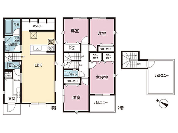 間取図です。図面と異なる場合は現況を優先させていただきます。