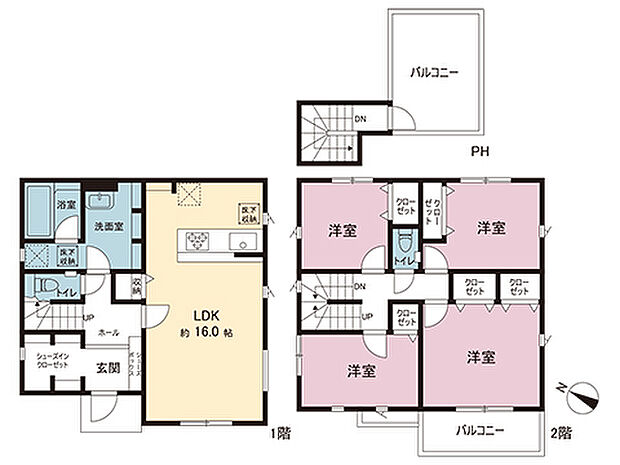 間取図です。図面と異なる場合は現況を優先させていただきます。