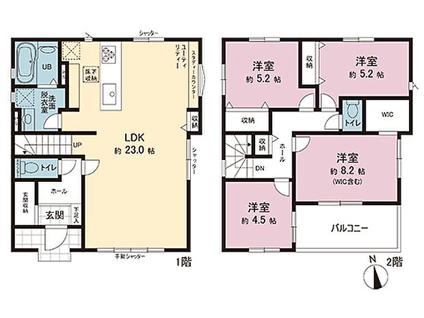 間取図です。図面と異なる場合は現況を優先させていただきます。
