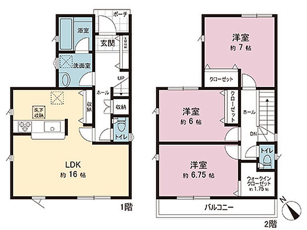 間取図です。図面と異なる場合は現況を優先させていただきます。