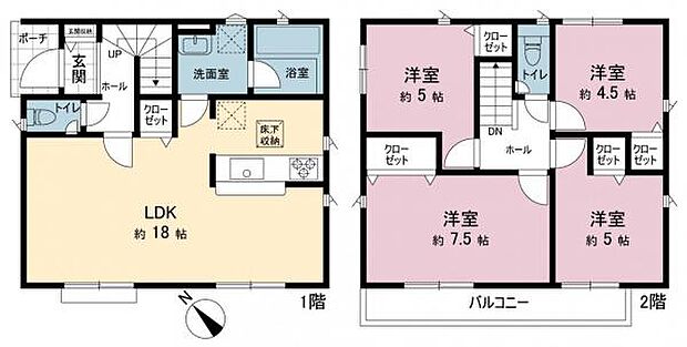 間取図です。図面と異なる場合は現況を優先させていただきます。