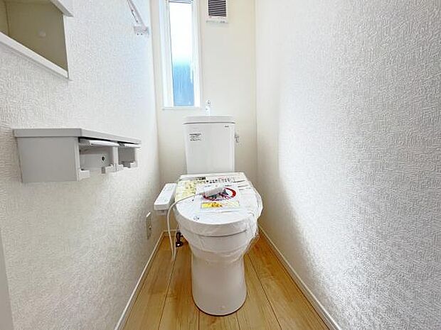 ほっと安らげるトイレ空間です。
