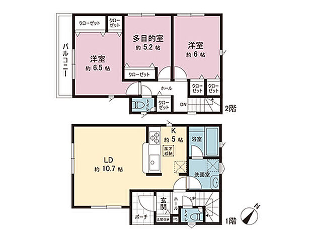 間取図です。図面と異なる場合は現況を優先させていただきます。