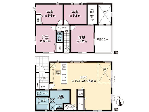 間取図です。図面と異なる場合は現況を優先させていただきます。