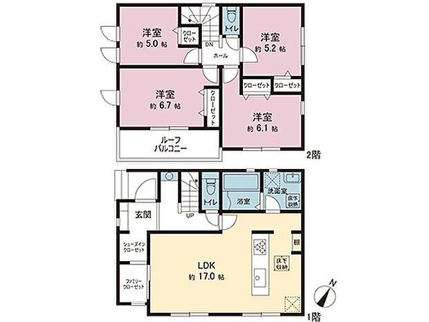 間取図です。図面と異なる場合は現況を優先させていただきます。