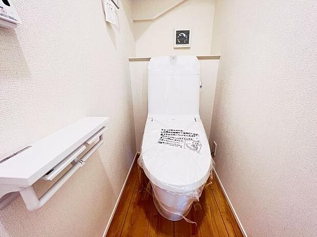 ほっと安らげるトイレ空間です。