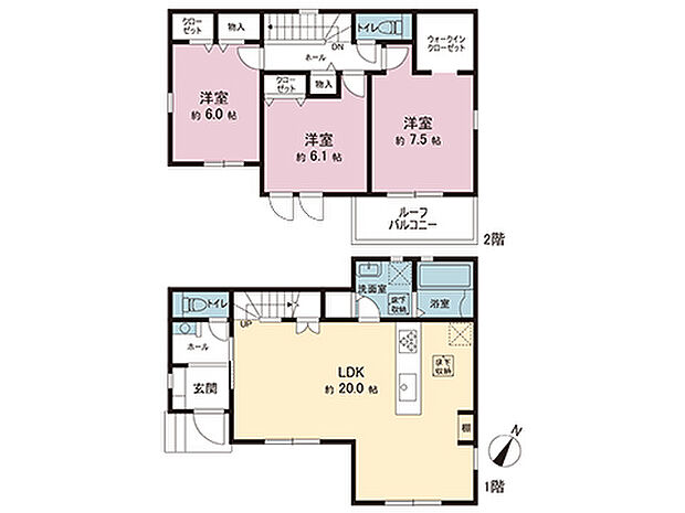 間取図です。図面と異なる場合は現況を優先させていただきます。