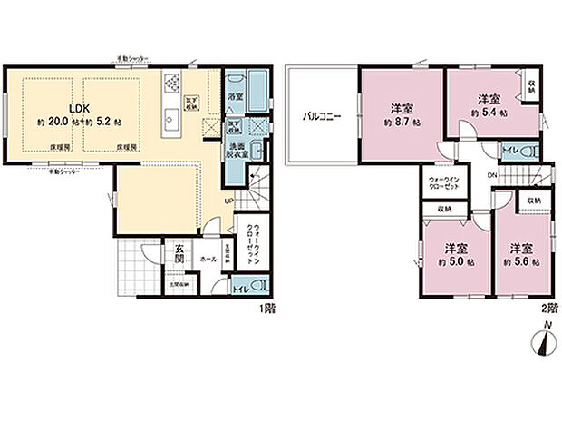 間取図です。図面と異なる場合は現況を優先させていただきます。