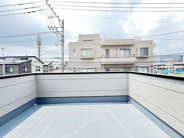 お洗濯ものを気持ち良く太陽の光で干せるのが嬉しいですね。