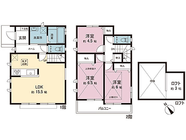 間取図です。図面と異なる場合は現況を優先させていただきます。