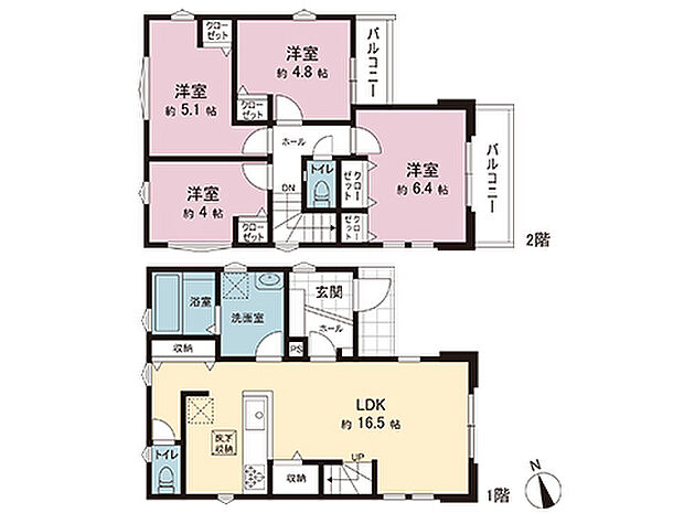 間取図です。図面と異なる場合は現況を優先させていただきます。