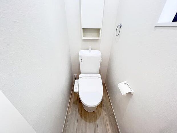 ほっと安らげるトイレ空間です。