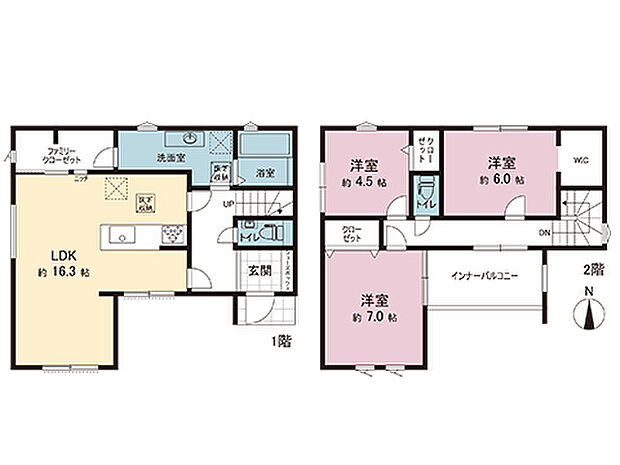 間取図です。図面と異なる場合は現況を優先させていただきます。
