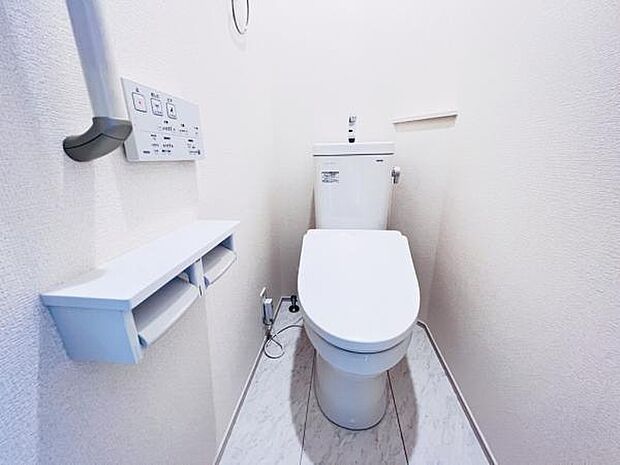 ほっと安らげるトイレ空間です。