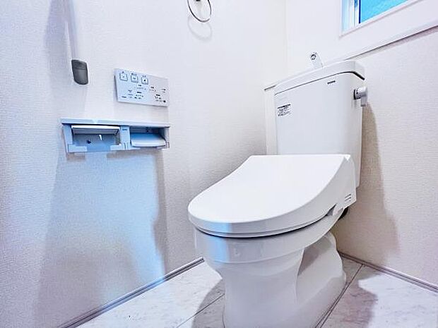 ほっと安らげるトイレ空間です。
