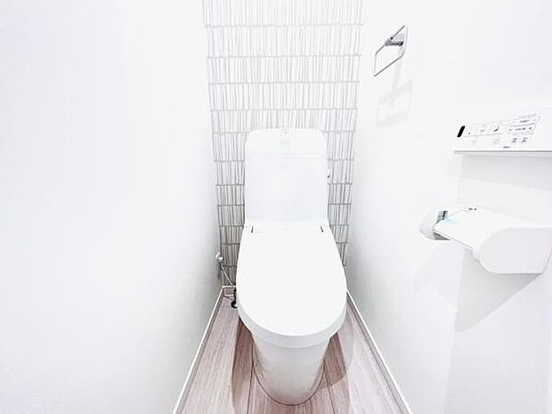 ほっと安らげるトイレ空間です。