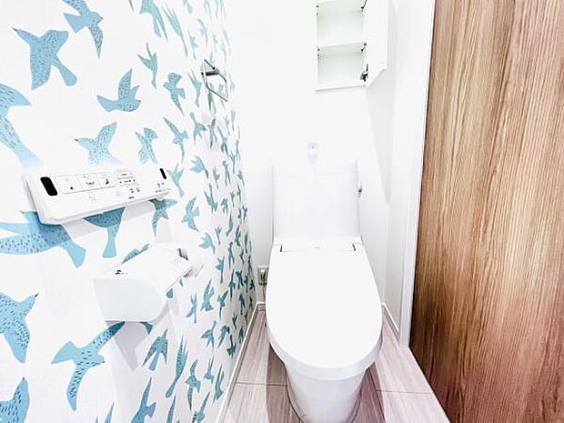 ほっと安らげるトイレ空間です。