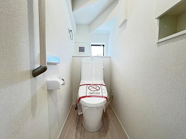 ほっと安らげるトイレ空間です。