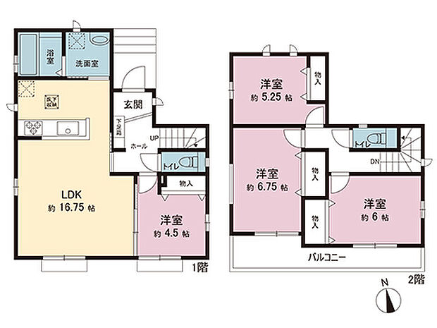 間取図です。図面と異なる場合は現況を優先させていただきます。