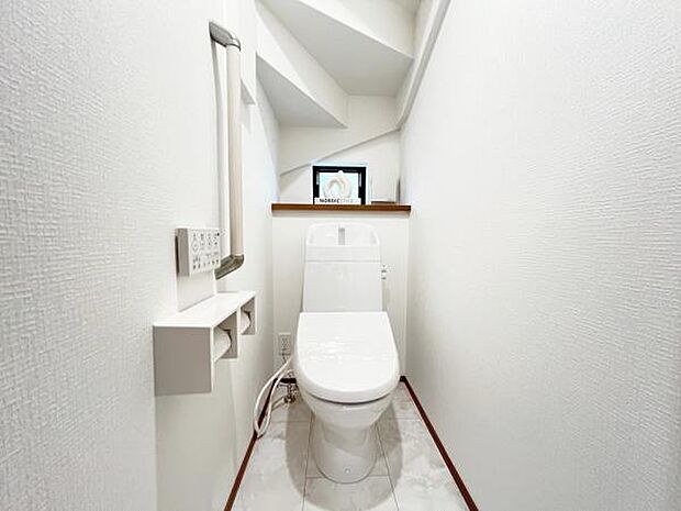 ほっと安らげるトイレ空間です。