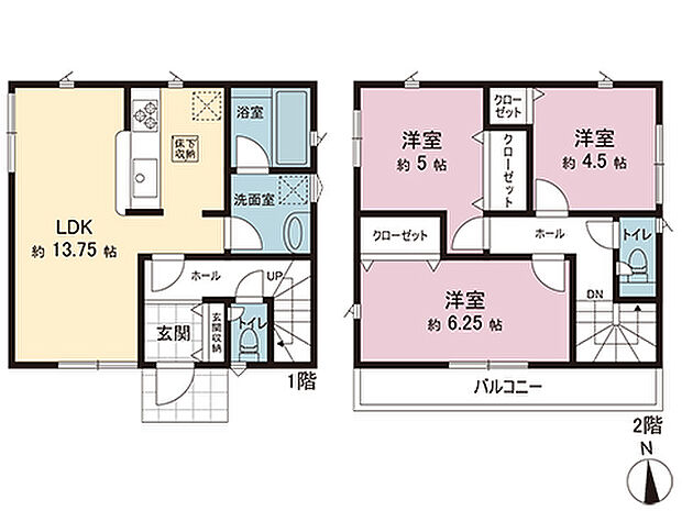 間取図です。図面と異なる場合は現況を優先させていただきます。