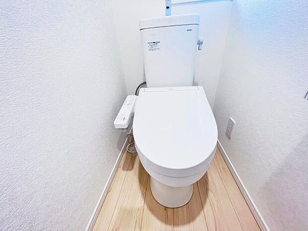 ほっと安らげるトイレ空間です。