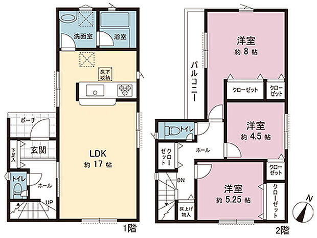 間取図です。図面と異なる場合は現況を優先させていただきます。