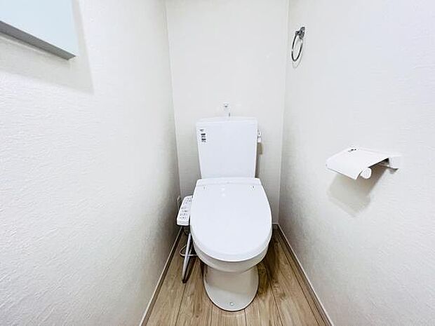 ほっと安らげるトイレ空間です。