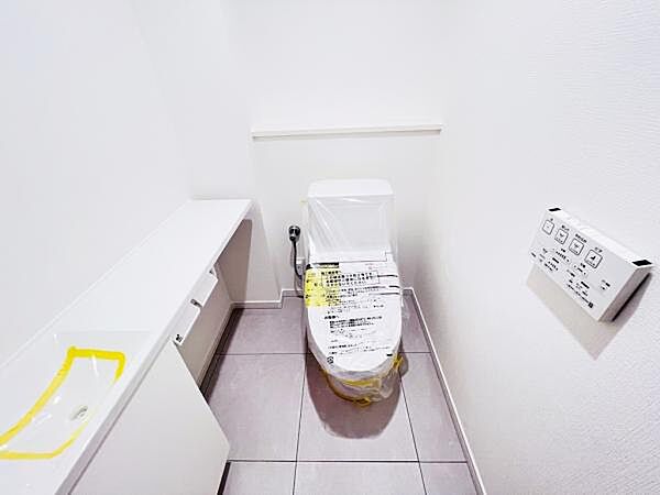 ほっと安らげるトイレ空間です。