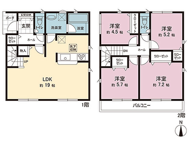 間取図です。図面と異なる場合は現況を優先させていただきます。