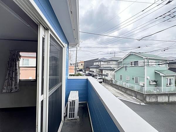お洗濯ものを気持ち良く太陽の光で干せるのが嬉しいですね。