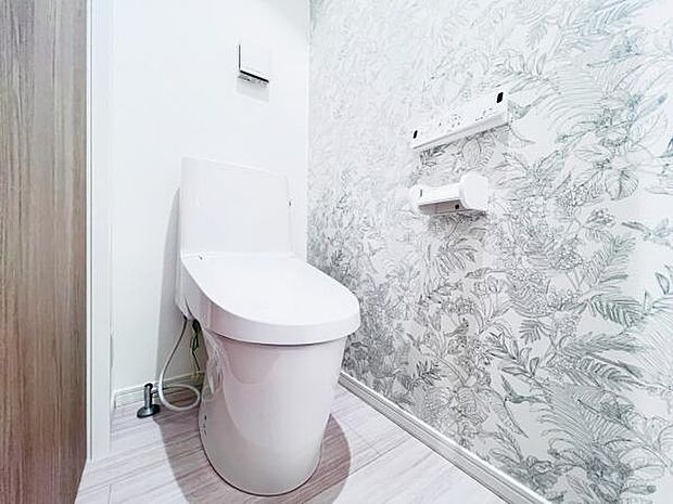 ほっと安らげるトイレ空間です。