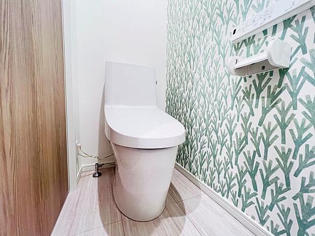 ほっと安らげるトイレ空間です。