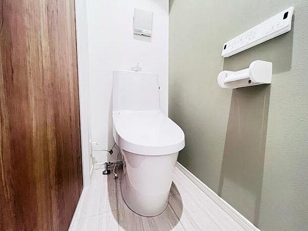 ほっと安らげるトイレ空間です。