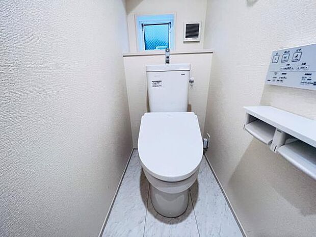 ほっと安らげるトイレ空間です。