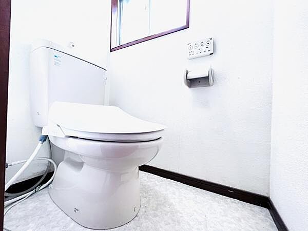 ほっと安らげるトイレ空間です。