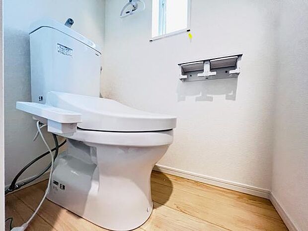 ほっと安らげるトイレ空間です。