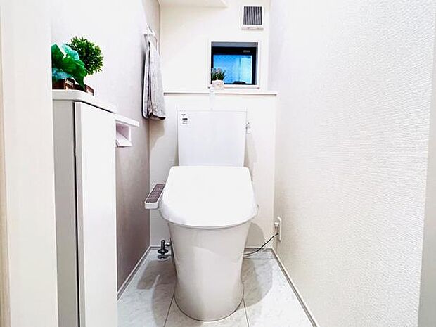 ほっと安らげるトイレ空間です。