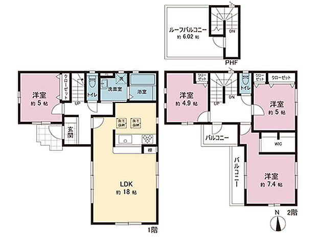 間取図です。図面と異なる場合は現況を優先させていただきます。